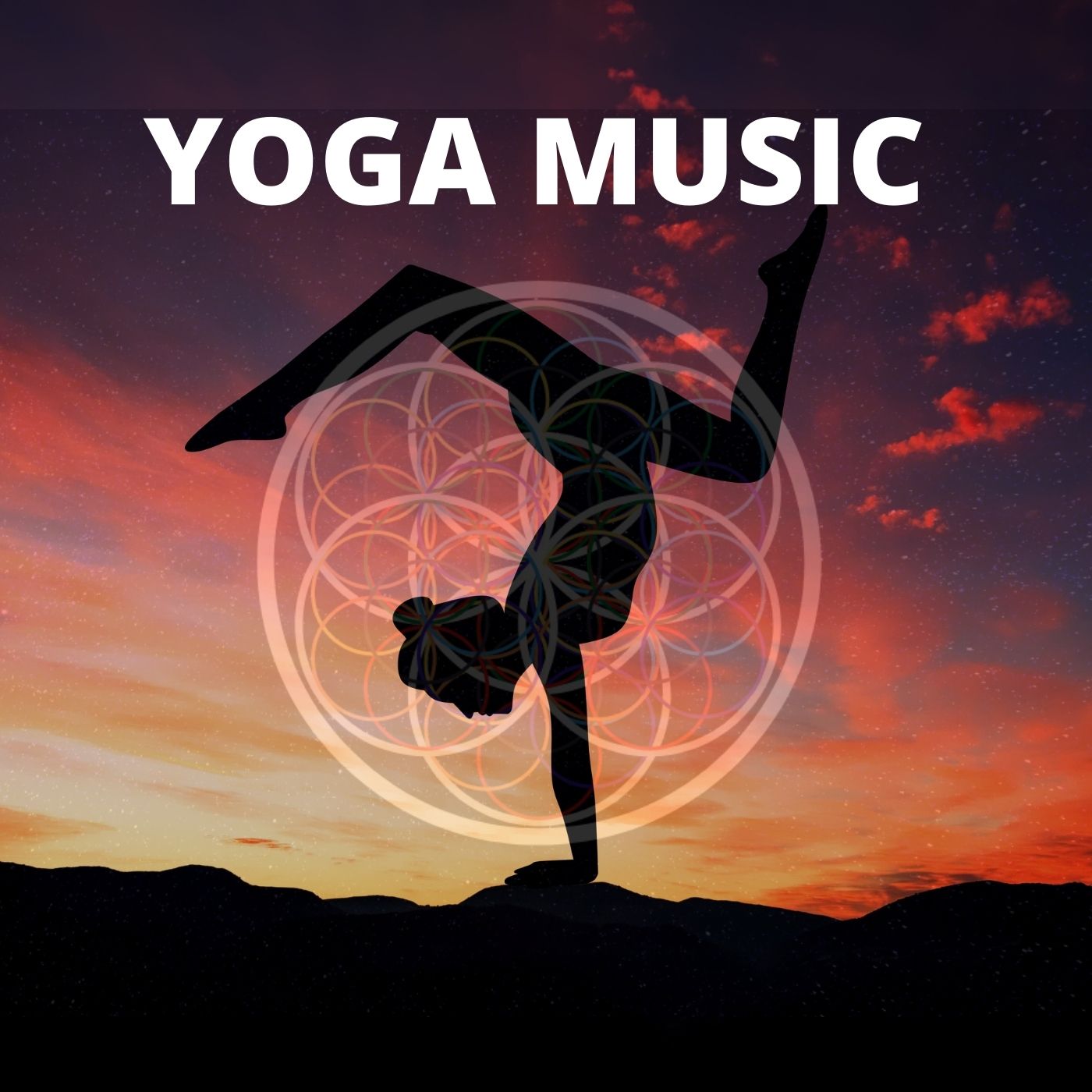 yoga music playlist cover